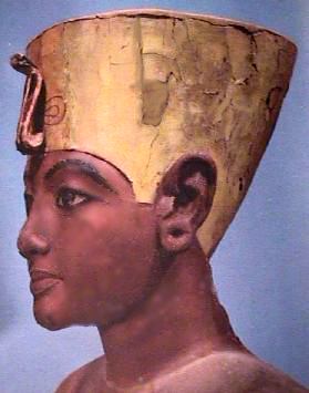 Terracotta bust of Tut as young man